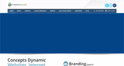 Desktop Screenshot of conceptsdynamic.com