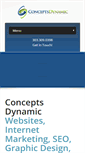 Mobile Screenshot of conceptsdynamic.com